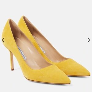 MANOLO BLAHNIK BB 90 suede pumps Size 41